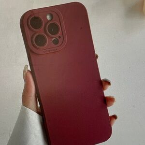 Elegant Burgundy Phone Case
